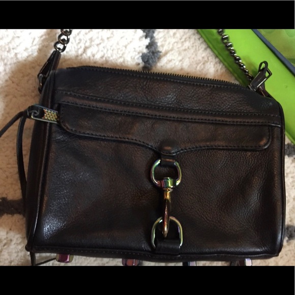 Rebecca Minkoff Mini MAC Iridescent Oil Slick Bag - Picture 2 of 6